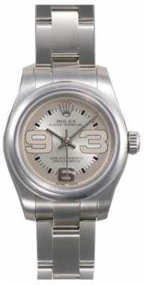 Rolex Oyster Perpetual Ladies Watch 177200-SLVR