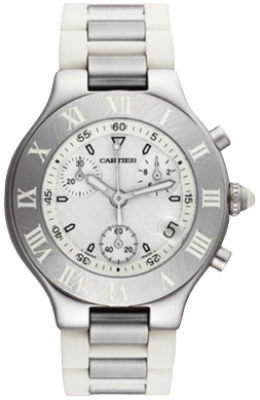 Cartier Ligne 21 Chronoscaph Unisex Watch W10184U2