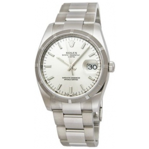 Rolex Oyster Perpetual Date Mens Watch 115210