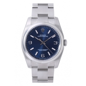 Rolex Oyster Perpetual Mens Watch 116000-BLU