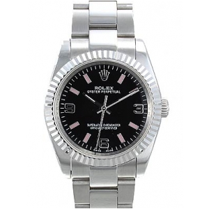 Rolex Oyster Perpetual Ladies Watch 116034-BLK