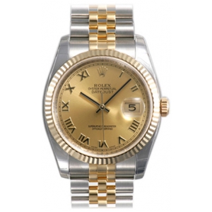Rolex Datejust Oyster Perpetual Mens Watch 116233-GLDRFJ