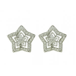 0.46 ct Diamond Multi Star Shape Stud Earrings