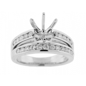 .70 ct Diamond 18k White gold Bridal Wedding Set Rings