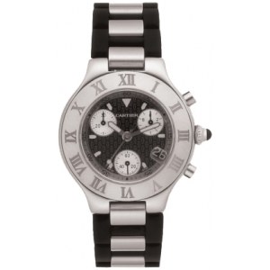 Cartier Must 21 Chronoscaph Mens Watch W10125U2