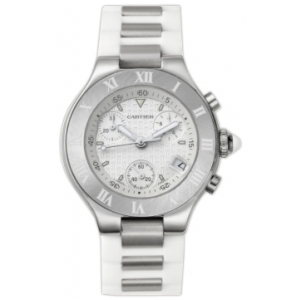 Cartier Ligne 21 Chronoscaph Ladies Watch W10197U2