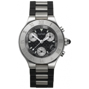 Cartier Ligne 21 Chronoscaph Ladies Watch W10198U2